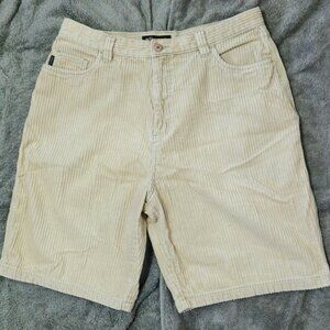 Vintage Billabong Wide Whale Corduroy mens Shorts 90s Y2K Skate Beach Size 34